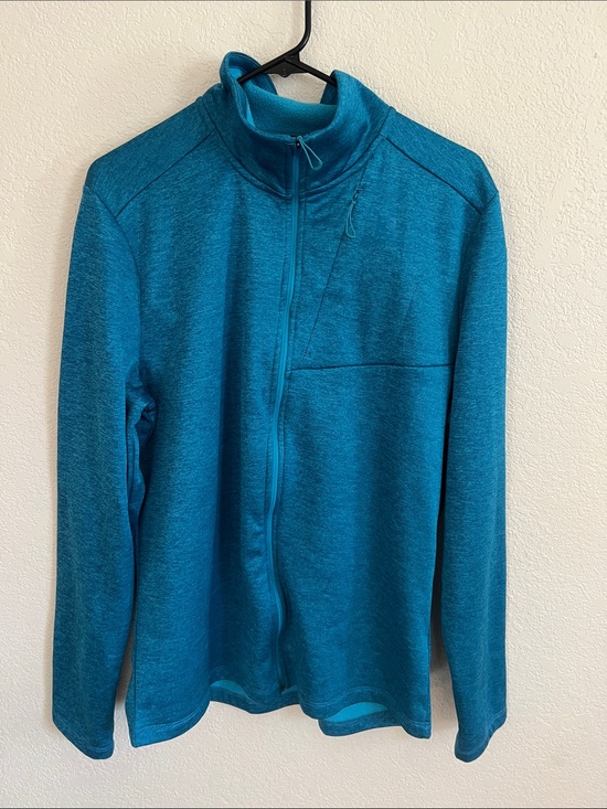 Salomon Other - Salomon Men's Teal Blue Full-Zip Performance Fleece